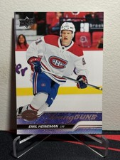 2023-24 Upper Deck Extended Series EMIL HEINEMAN #720 YOUNG GUNS ROOKIE