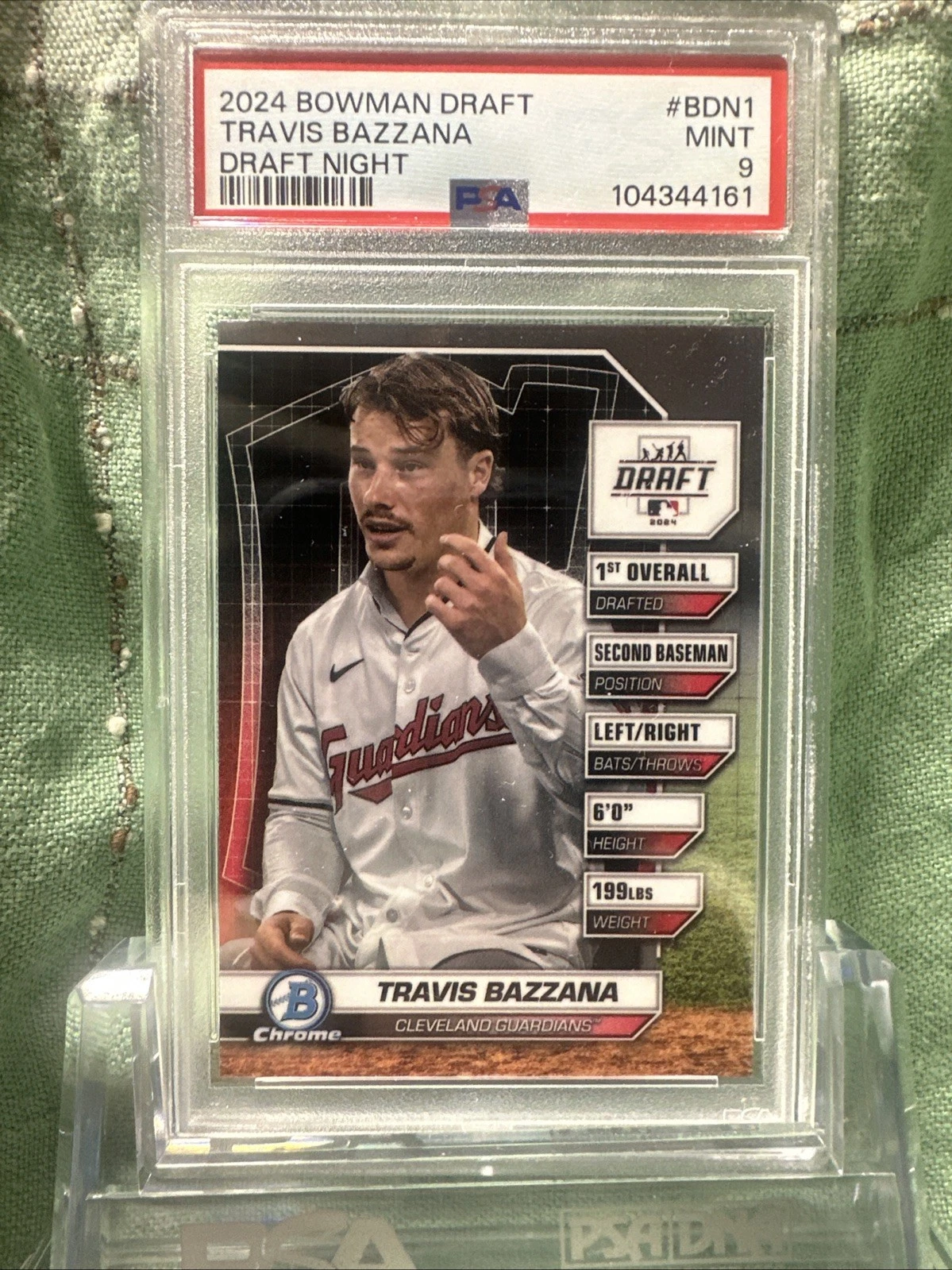 2024 Travis Bazzana [Green Refractor] #BDN-1