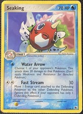 Seaking 21/109 Ruby and Sapphire Regular - Pokémon Card on eBay