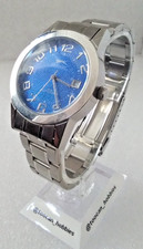 Slazenger Mens Stainless Steel Watch , Blue Dial in Excellent Condition