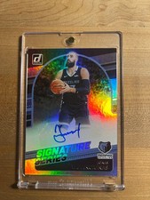 2021 panini donruss jonas valanciunas signature series auto #sg'jvc