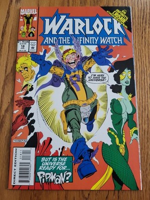 Marvel Comics Warlock and the Infinity Watch #18 (1993) - Excellent