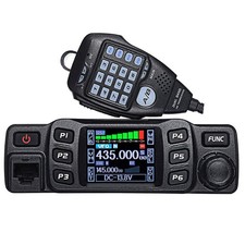 Ricetrasmettitore Ham 25W Auto Radio Mobile Walkie Talkie Dual Band VHF UHF AnyTone
