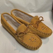 Bastien Industries Hiawatha Moccasins Style 402 Women's Size 10