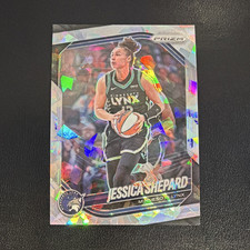 Panini 2025 Prizm WNBA Jessica Shepard #137 Minnesota Lynx Ice Prizm