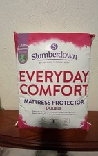 Slumberdown DOUBLE Everyday Comfort Mattress Protector Soft Touch for 35cm depth