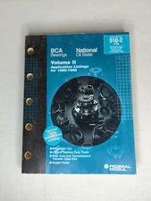 1998 FEDERAL MOGUL CATALOG 510-2 BCA BEARINGS NATIONAL OIL SEALS 1980-1998 VOL 2
