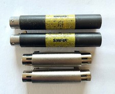 Lot of 2 Shure Switchable Attenuator Model A15A5 and 2 female to female adapters