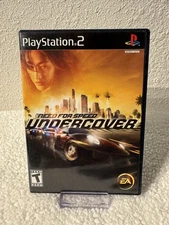 Need For Speed Undercover Playstation 2 NFS PS2 Complete w/Manual CIB Tested VG