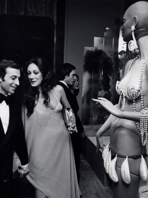 Ricky Von Opel and Marisa Berenson 1970s Historic Old Photo
