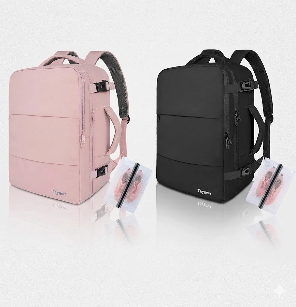 Taygeer Ryanair Cabin Bags 40x30x20 Underseat Travel Backpack Cabin Size
Opens in a new window or ta