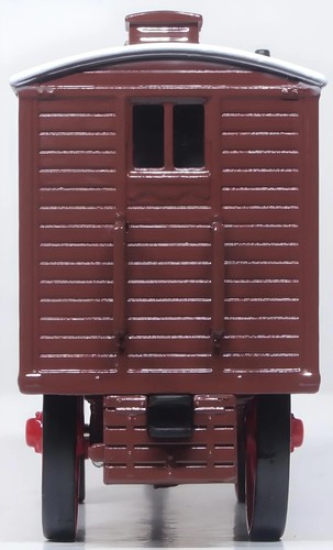 Oxford 76LW005 Living Wagon Brown 1/76th Scale 00 Gauge T48 Post - Picture 6 of 12