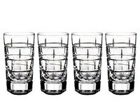 Rogaska Quoin Set Of 4 Shot Glasses / Box Rogaska Quoin Set Of 4 Shot Glasses / Box