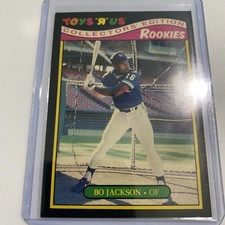 1987 Topps Toys R Us Collectors Edition Rookies BO JACKSON 13 Royals RC MINT!