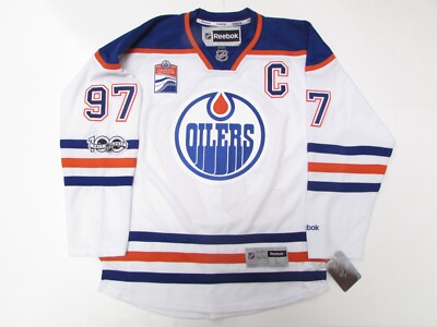 McDAVID EDMONTON OILERS AWAY NHL 100th ANNIVERSARY