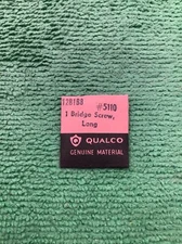 Qualco 12B1B8 Bridge Screw Long 5110/576, NOS