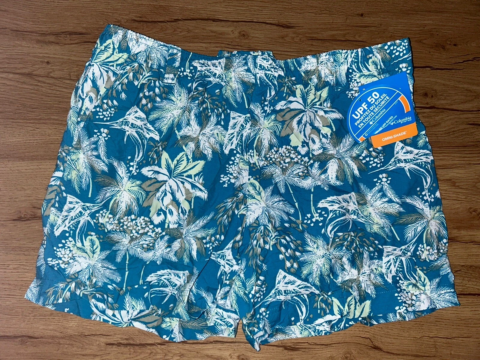 COLUMBIA WOMENS PFG SUPER BACKCAST 5” WATER SHORTS SIZE SMALL NWT