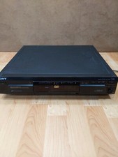 SONY DVP-C660 5 Disc DVD/CD Player Carousel Changer Tested Working No Remote