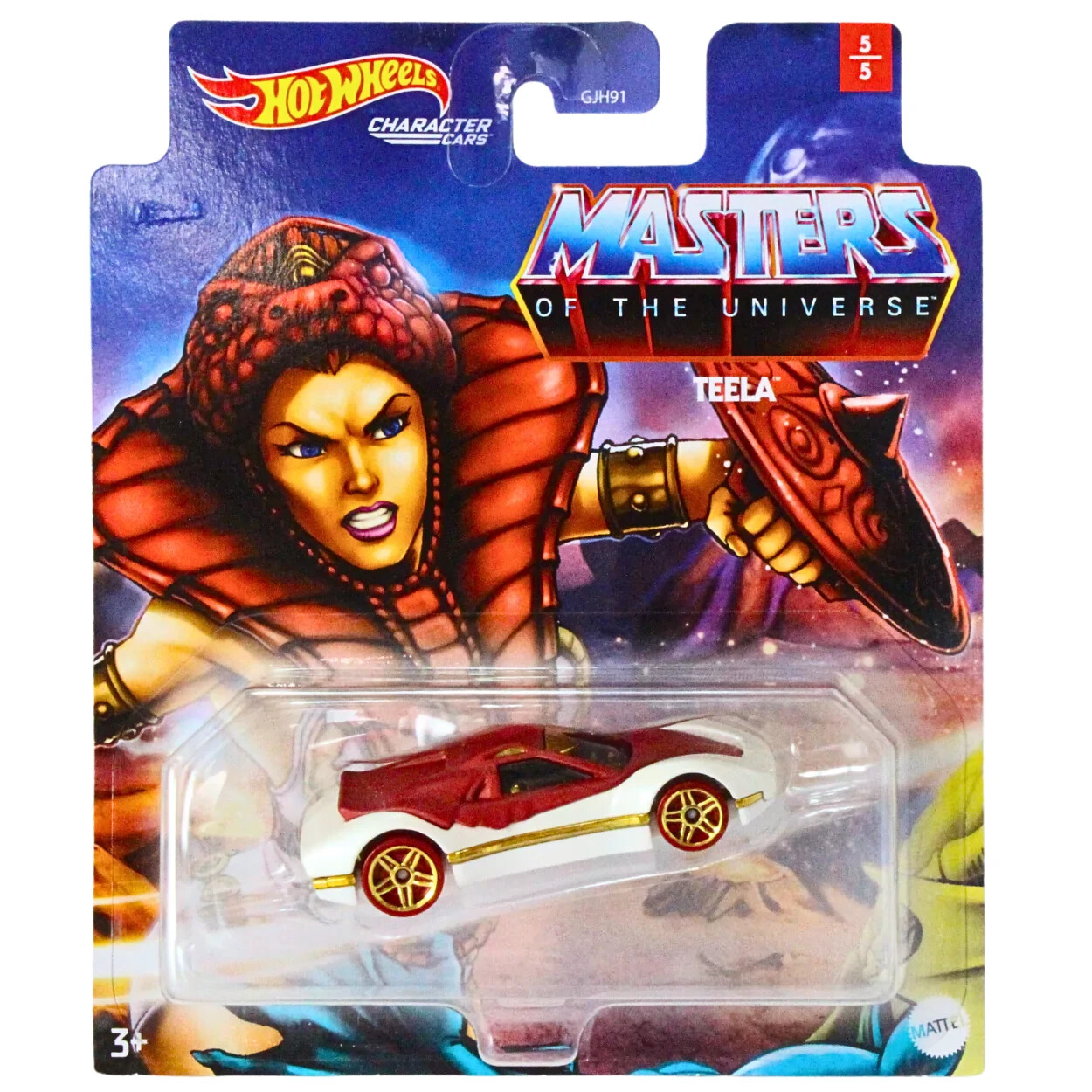 Character Cars Hot Wheels Masters of The Universe Die-cast 1:64 - Teela