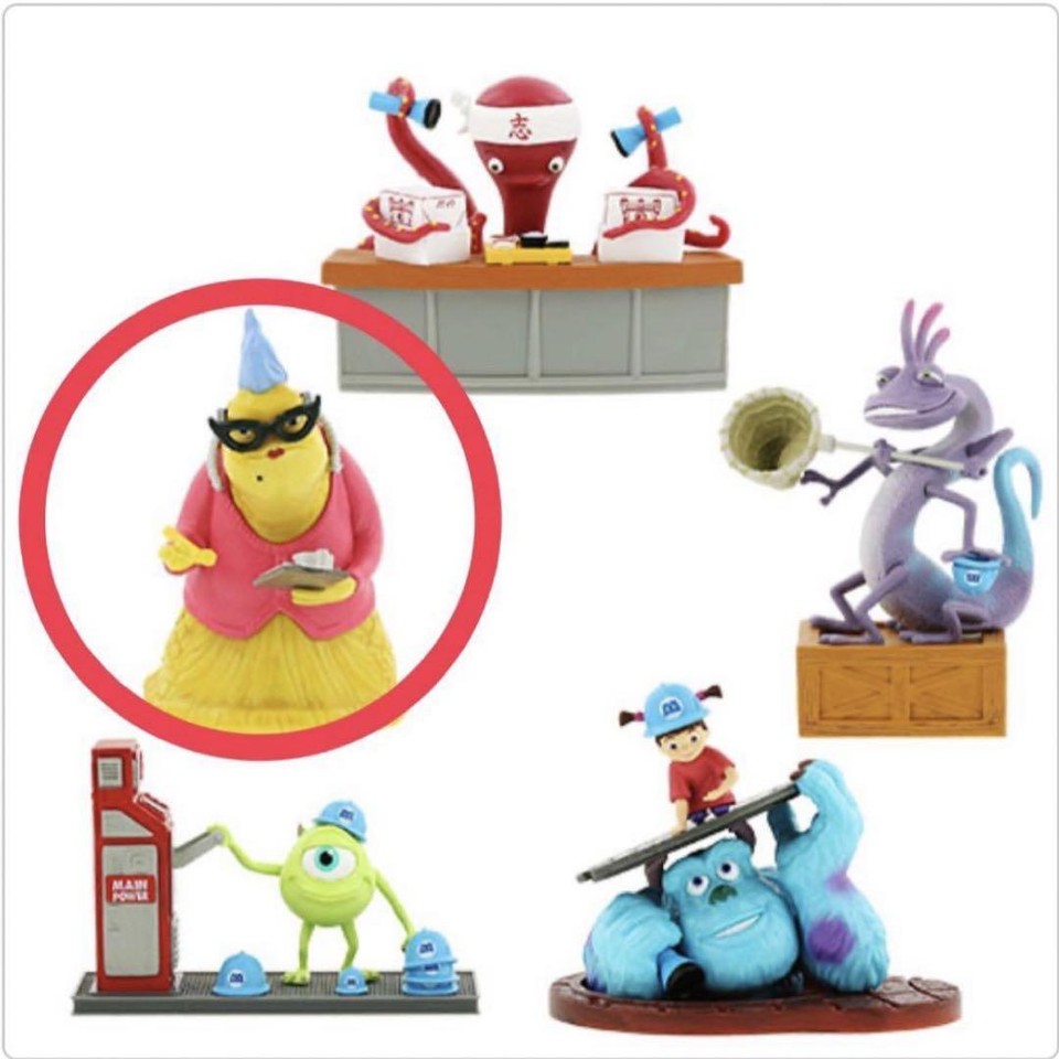 Monsters Inc. Miniature Figure Collection Roz | eBay