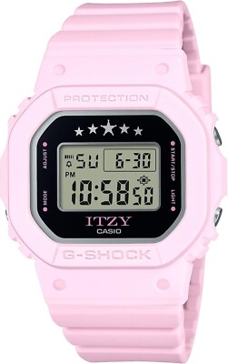 【美品】G-SHOCK　ITZY　ピンク　カシオ　GMD-S5610IT CASIO G-SHOCK ITZY collaboration model GMD-S5610IT-4BJR light pink