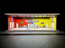 Snake & Mongoose Theme FOR Hot Wheels 1:64 Model Diorama Garage LED Lighting