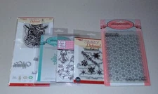 Winter Die, Clear Stamp & Embossing Folder Lot - Ultimate Crafts, Simply Defined