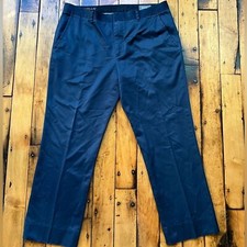 Bonobos Monday Pants Men  s 36x34 Fits 36x30 Navy Blue Straight Leg Chinos