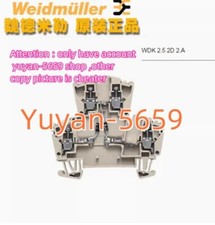 25 PCS/BOX NEW  WDK 2.5 2D 2.A   1022600000  Wiring   Terminals #B652H  CL