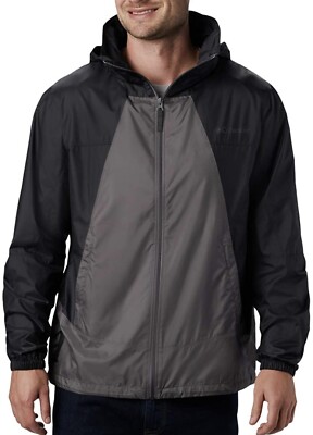 Columbia Men's Point Park Hooded Lightweight Windbreaker Rain