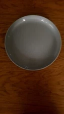 Plastic plate for eating
