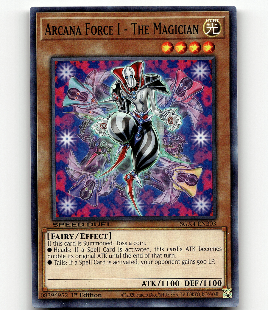 yugioh magician's force card list Amazon.com: Yu-Gi-Oh! - Arcana Force I - The Magician main image 1