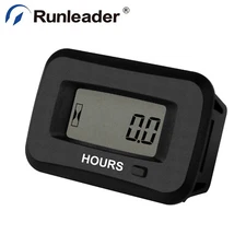 AC/DC 5-277V Digital Hour Meter JOB Timer for Dehumidifier Compressors Generator