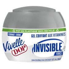 **Lot de 2**  VIVELLE DOP  INVISIBLE Gel Coiffant aux vitamines