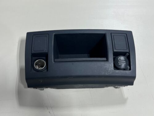 99-04 Jeep Grand Cherokee Center Dash Bezel Lower Storage Tray Trim Black 12v