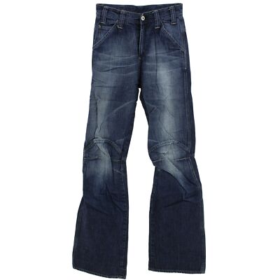 Jean Homme G-Star Comwood Taille 27 Jambe 34 - Bleu Clair Délavé - Occasion Très Bon État - Denim