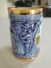 Vtg. Niagara Falls Canada Blue Ceramic Collectible Beer Stein 4.5" Made in Japan — photo 4