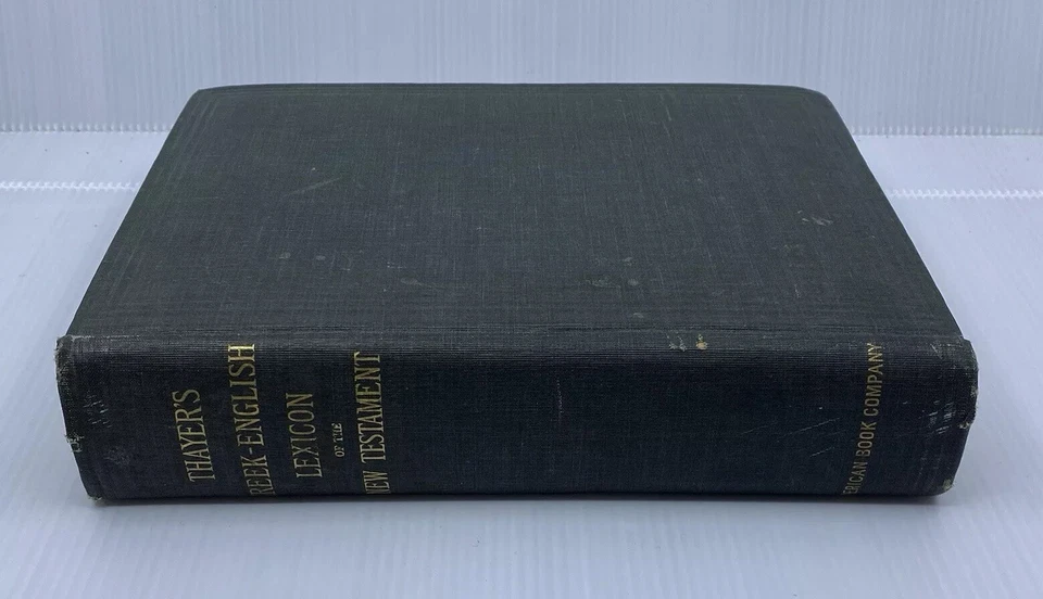 Thayer's Greek-English Lexicon New Testament 1889 Corrected Ed. American Book Co - Image 4 of 4