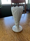 Vintage Imperial Glass bud vase 212 Milk Glass