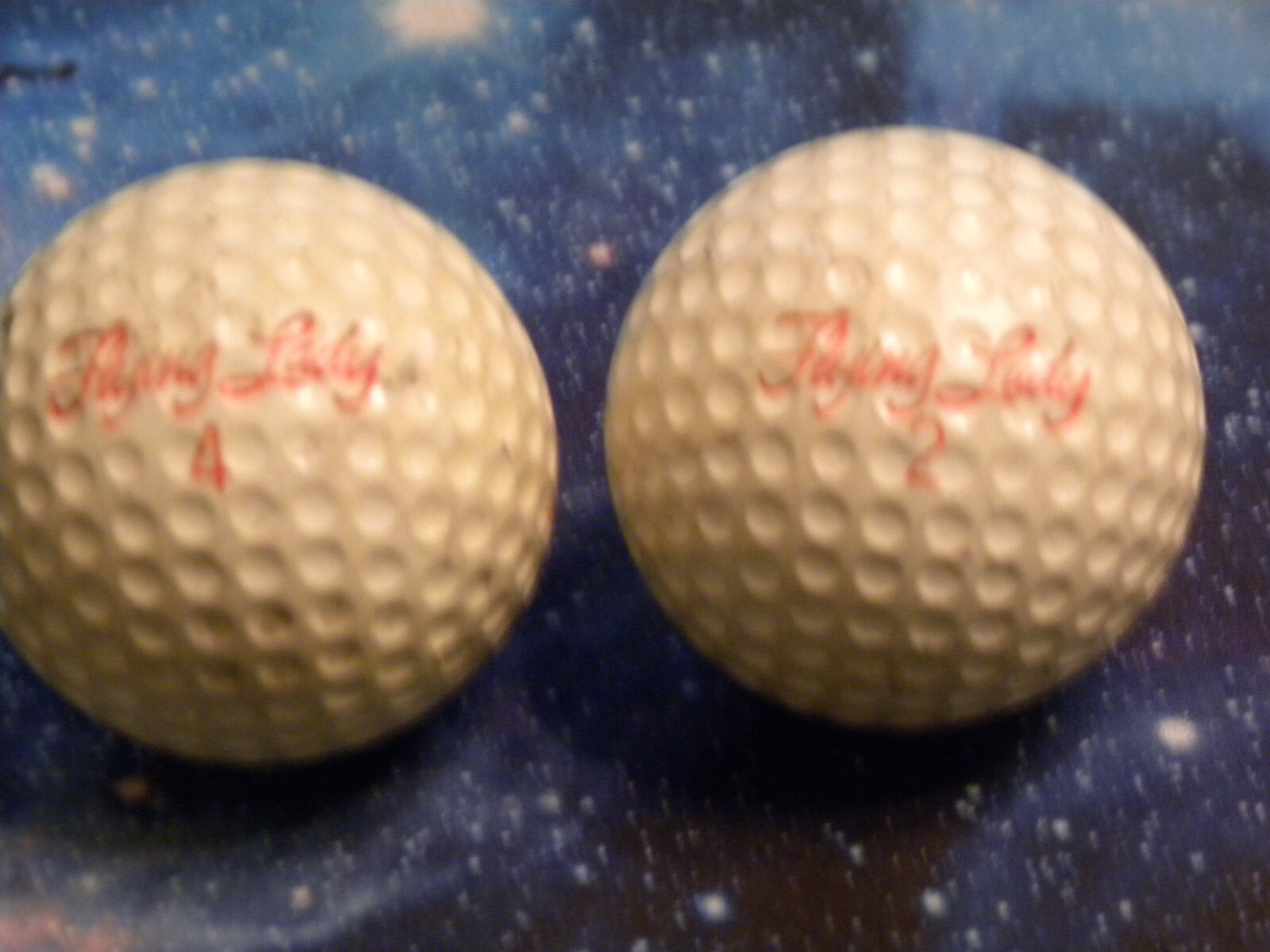 1960'S Spaulding Flying Lady Golf Balls TWO ONE 2 ONE 4 eBay