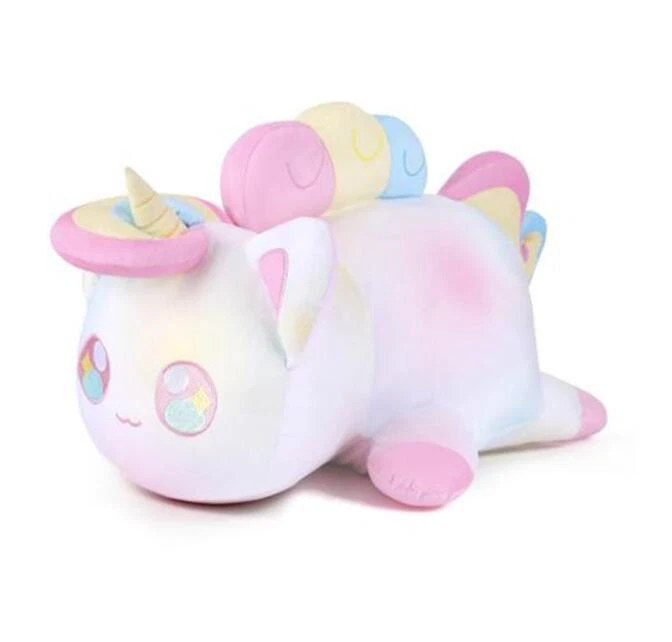 Cat unicorn sales stuffed animal