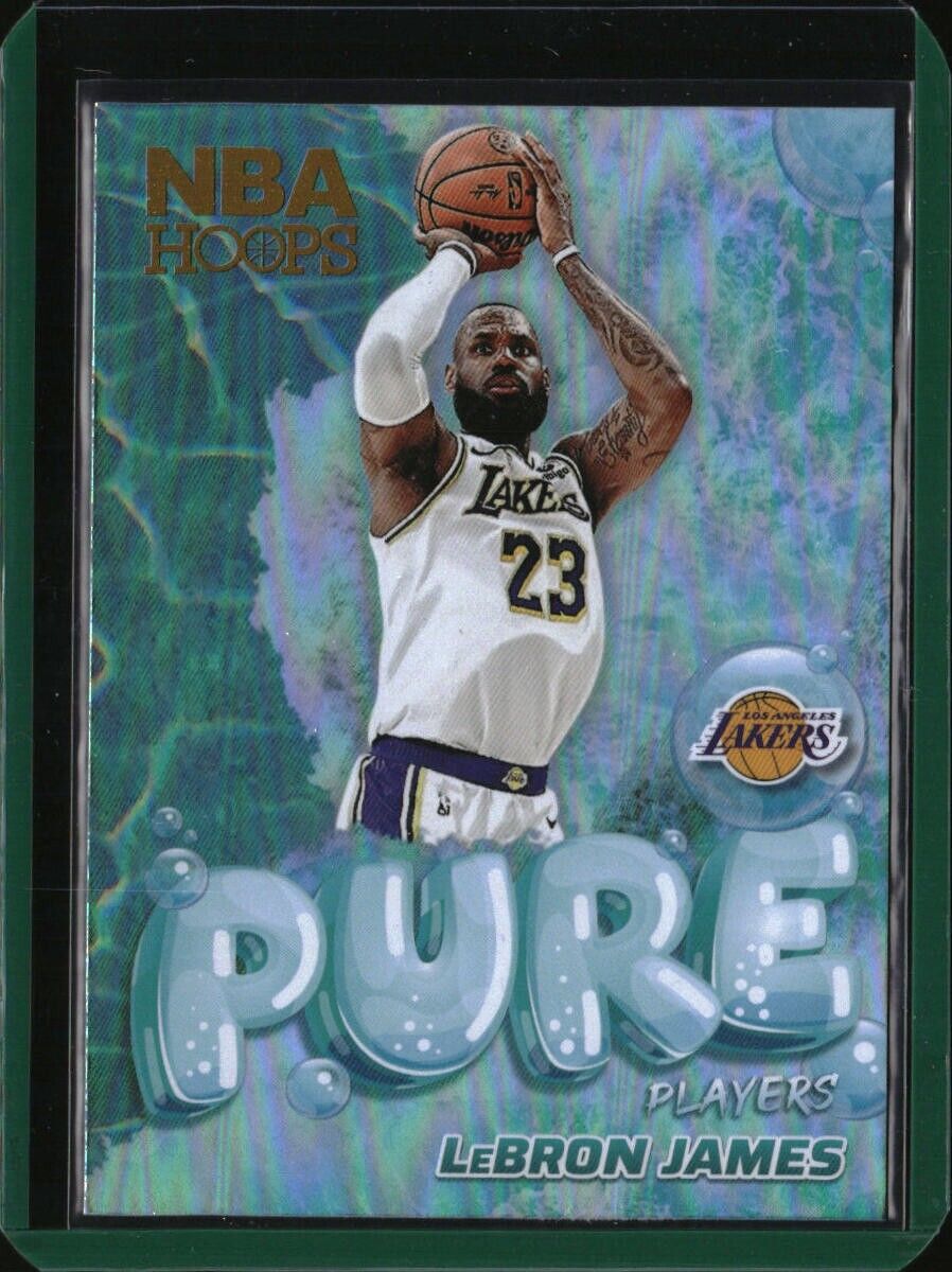 24/25 2024/25 Panini Hoops Pure Holo Silver #8 Lebron James 24/25 2024/25 Panini Hoops Pure Holo Silver #8 Lebron James