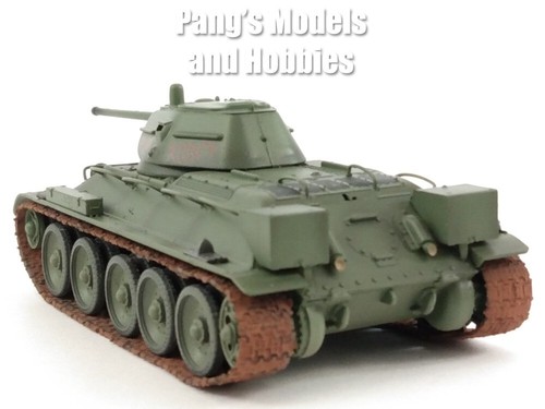 T-34 T-34/76 Russian Main Battle Tank 1942 - Green - 1/72 Scale Plastic Model - Picture 11 of 12