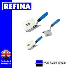 Refina Corner Trowel Internal and External Stainless Steel