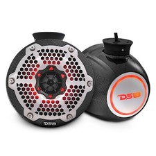 DS18 CF-PS6 Speakers with Integrated RGB Lights - 300W MAX Wakeboard Pod - Pair