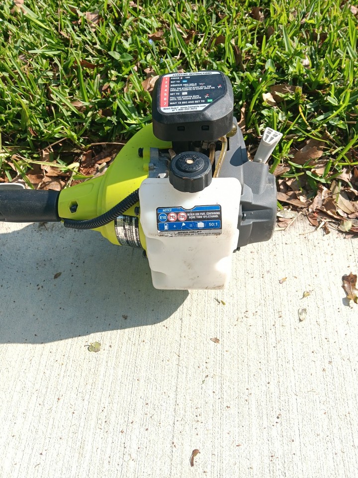 RYOBI 2 Cycle Gas curve shaft straight weed eater (Preown) 46396012067 eBay