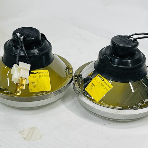 BOSCH headlight SBQ5H 5 3/4" headlight H1bulb harness  set of 2 each NewOld NOS - Picture 10 of 12