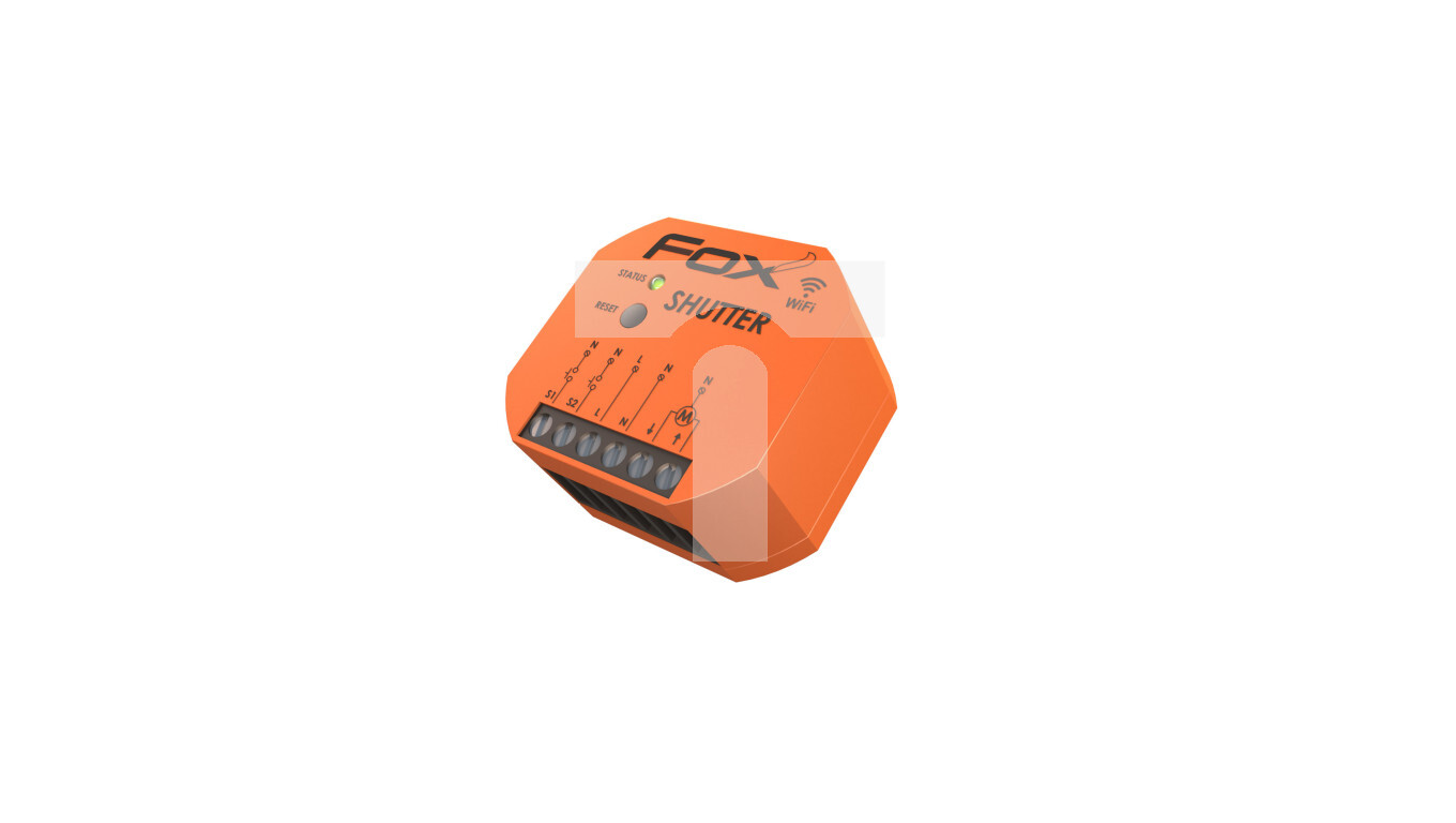FOX Wi-Fi 230V Shutter Wi-STR1S2-P roller shutter controller /T2UK