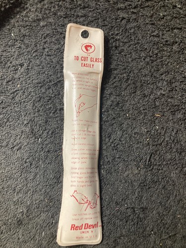 vintage red devil glass cutter 1023 - Picture 5 of 5