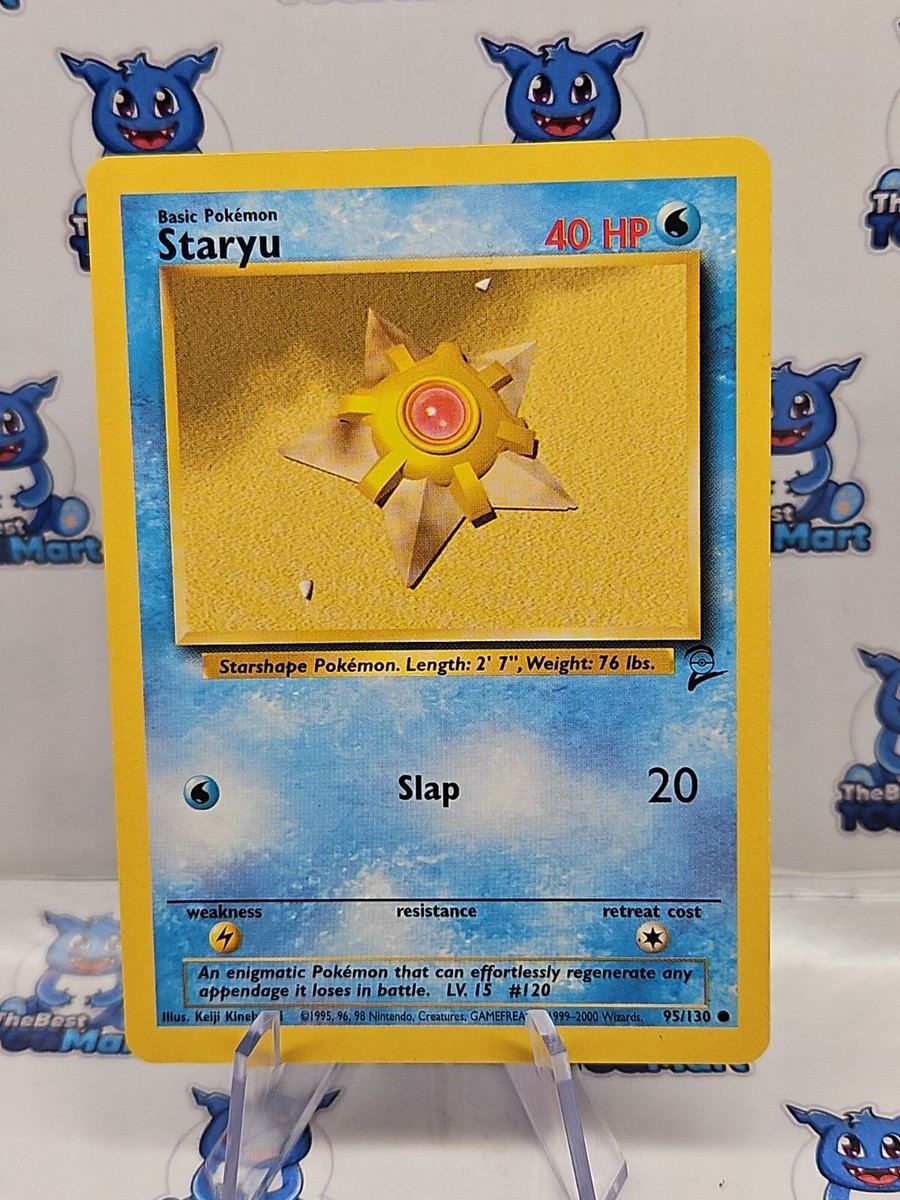 1995 staryu pokemon card value Misty's Staryu - Gym Challenge
